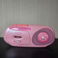 Hello Kitty RM120KT Pink CD Player Radio Used, Tested, Working