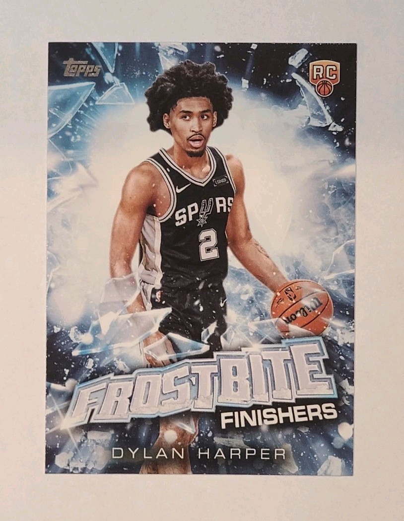 2025-26 Topps Holiday Dylan Harper Frostbite Finishers SSP Case Hit Rookie