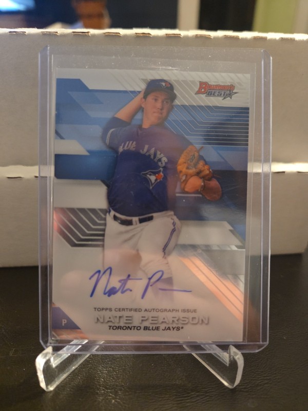 2017 Bowman's Best - Best of 2017 Autographs Nate Pearson #B17-NPE (AU, RC)