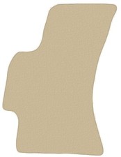 Velour FAHRER Teppich für Subaru Outback II, III kombi 1999-2009, Beige x14 Rand