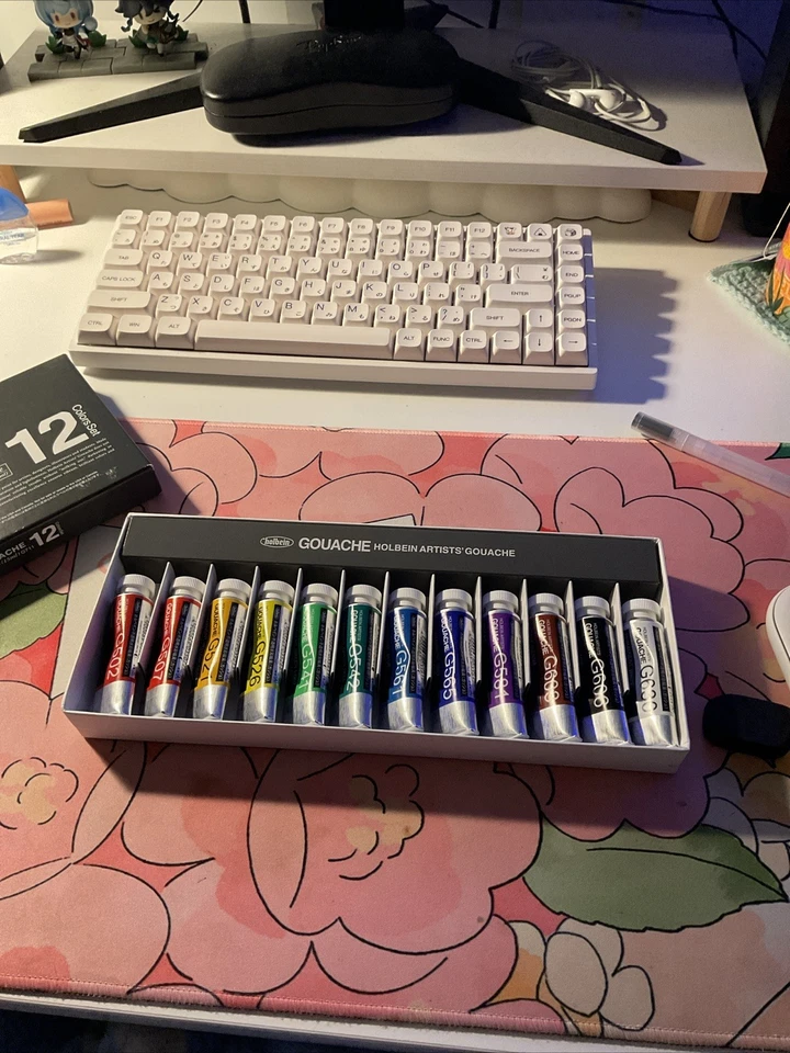 12 set Holbein Gouache - 15ml per tube - image 2 of 4