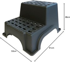 MGI Double Plastic Step Caravan Motorhome Static