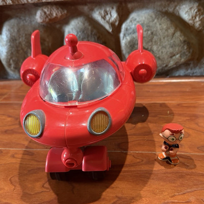 Vintage 2006 Disney Little Einstein s Rocket w/ Figure.  Everything works!