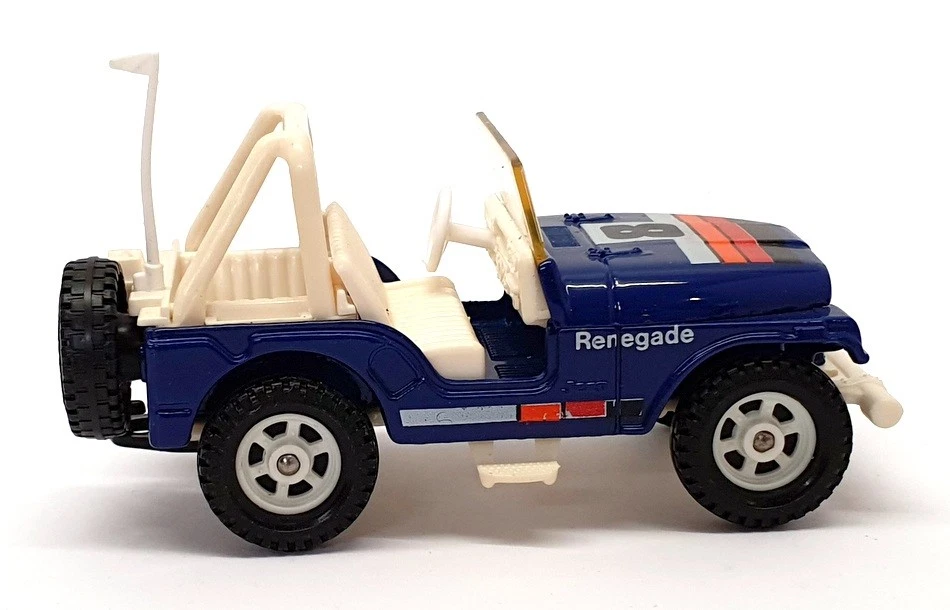Corgi 1/36 Scale Diecast 447 - Jeep Renegade - Blue - Image 3 of 4