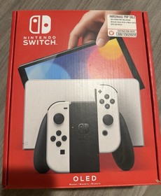 Nintendo Switch OLED Model HEG-001 Handheld Console - 64GB - White