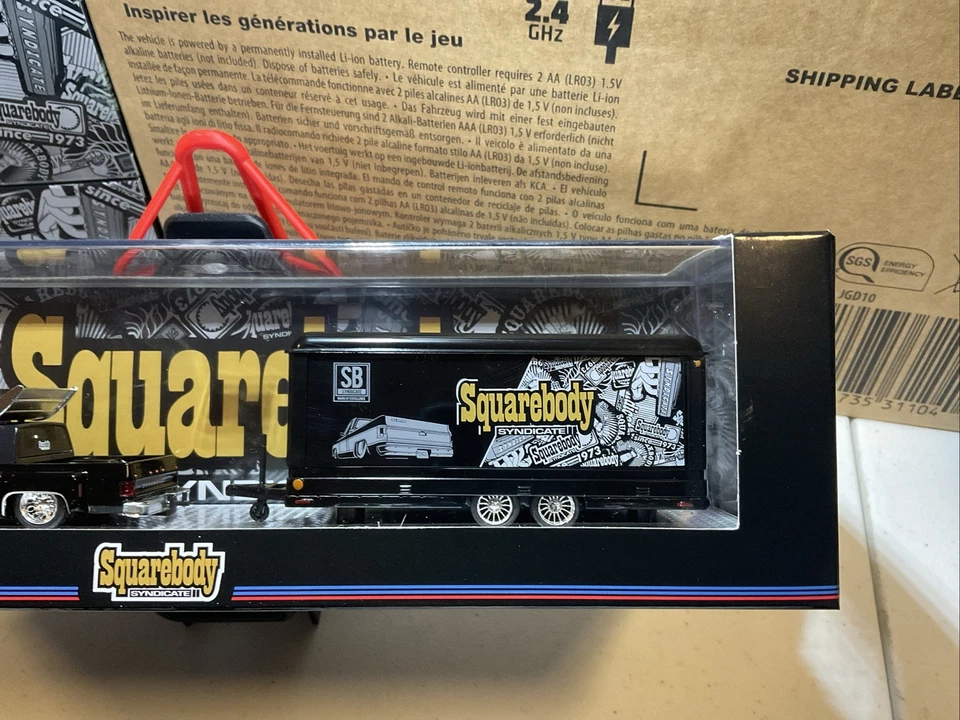 M2 Machines 1973 Chevy Cheyenne Super 30 GMC Sierra Grand Syndicate Squarebody - Image 4 of 4