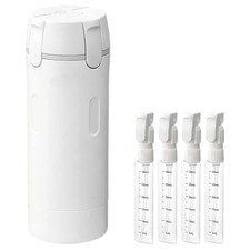 4 in 1 Travel Dispenser Bottles 30ML Leak Proof Travel Containers White