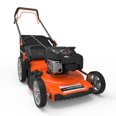 Yard Force 21'' Self-Propelled RWD Walk Behind Mower Vertical Storage Technology
