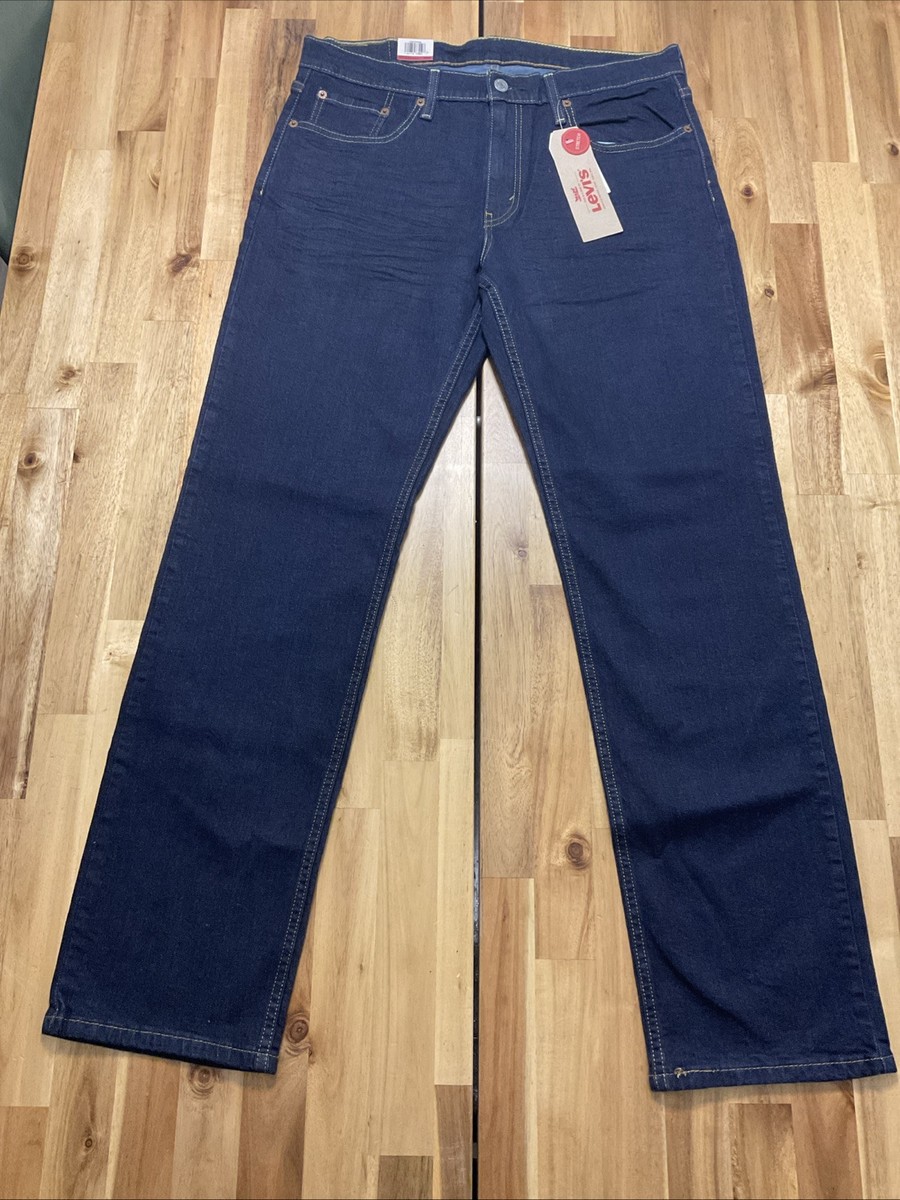 Levis 514 Straight Stretch Regular Fit Blue Jeans Red Tag 33x32 005140928  NWT