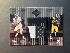 2004 BOUND BY ROUND CLINTON PORTIS ANTWAAN RANDLE EL JERSEY /50 STEELERS BRONCOS