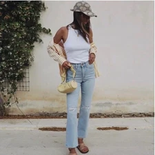 AYR The Sugar jeans size 29 Summer '99 high rise straight leg denim