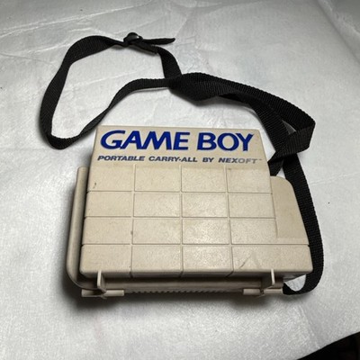 Nexoft Beige Carrying Case for Nintendo Game Boy with Partitions & Carry Handle