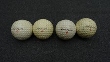 Top-Flite Spalding Vintage Golf Ball Lot of 4