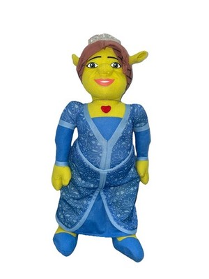 Princess Fiona Plush Doll Shrek The Third Movie Blue Dress 16