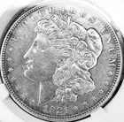 1921 D Silver Morgan AU No reserve!