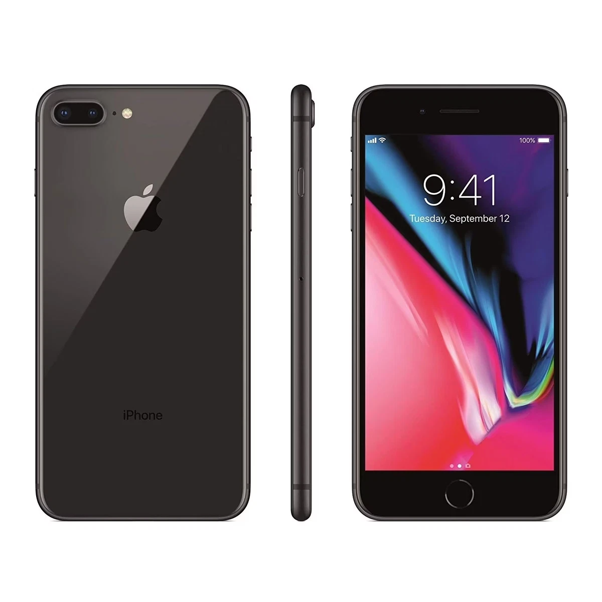 Apple iPhone 8 Plus iOS Black Smartphones for sale | eBay