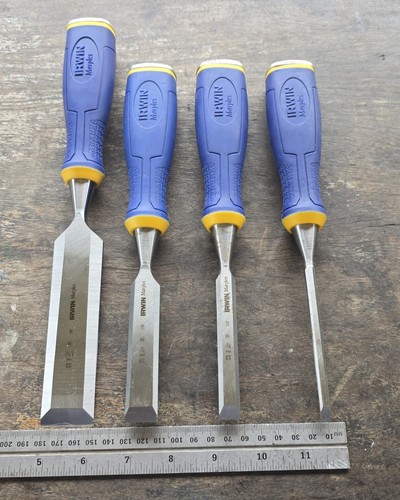 IRWIN Marples MS500 ProTouch All-Purpose Chisel Set, 4 Piece. - Picture 4 of 4