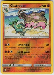 Gastrodon 54/111 Reverse Holo Crimson Invasion