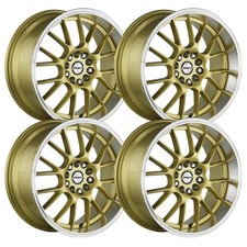 Set-4 Shift Crank 18x8.5 5x114.35x120 30mm Gold Polished Lip Wheels Rims Set-4 Shift Crank 18x8.5 5x114.35x120 30mm Gold Polished Lip Wheels Rims