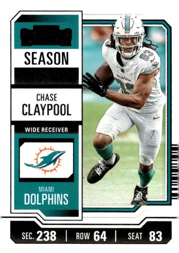 2023 Panini Contenders Chase Claypool #17