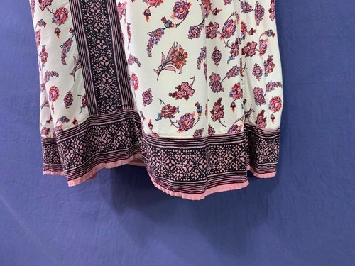 MAURICES 2XL XXL Knee Length Lined Pink & White Floral Sleeveless Cocktail DRESS - Picture 7 of 9