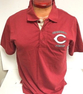 cincinnati reds golf shirt