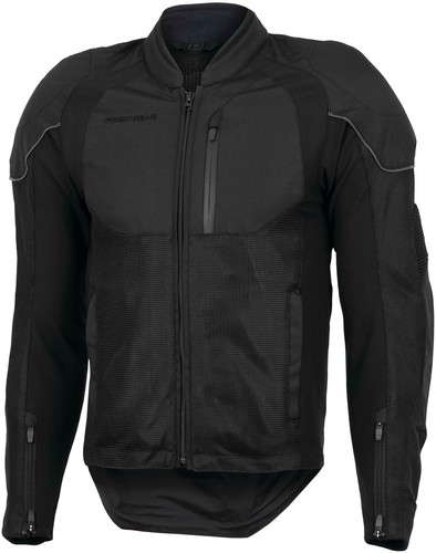 FirstGear Reflex Mesh Mens Textile Motorcycle Jacket Black - Bild 1 von 4