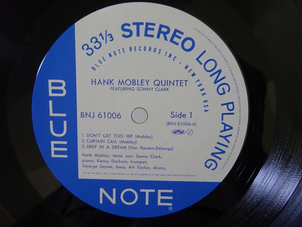その他 LP Hank Mobley, Sonny Clark Hank Mobley Quintet BNJ61006 BLUE NOTE Japan Vinyl /00260 s-l1200.jpg