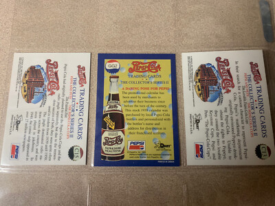 Pepsi-Cola Trading ￼Cards 1994 And 1996 Over 200 Cards All In