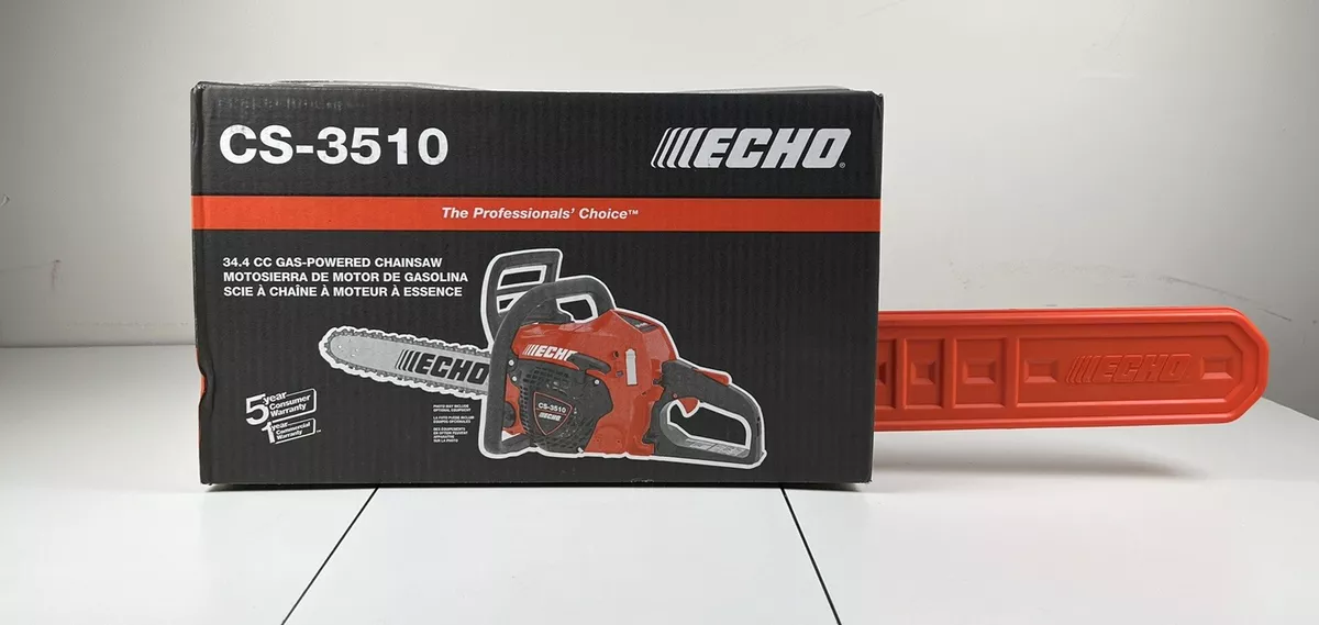 16 in. 34.4 cc Gas 2-Stroke Engine Rear Handle Chainsaw