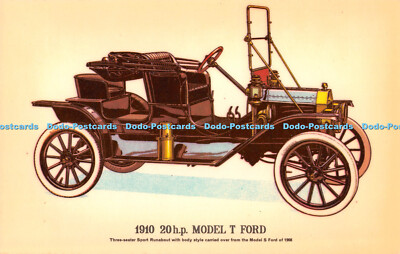 R536899 1910 20 PS Model T Ford Dreisitzer Sport Runabout mit Karosserie Style Auto