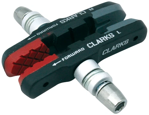 Pastilla de freno de llanta híbrida Clarks Gold MTB/V-Brake/Híbrida con rosca 72 mm MTB Elite Foto 3 de 3