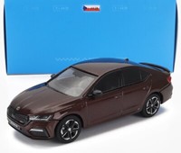 Abrex 1/43 Skoda Octavia Iv Rs 2020 Bordeaux Statisches Modell Diecast