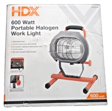 HDX Portable Work Light 600-Watt Halogen