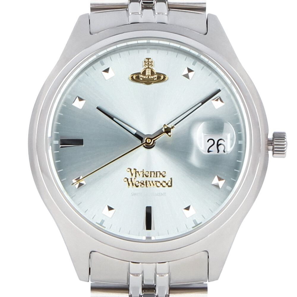 VIVIENNE WESTWOOD VV261LBLSL Analog Quartz Mineral Crystal ice