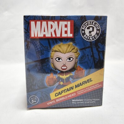 Funko Mystery Minis Captain Marvel Vinyl Bobblehead Collector Corps Exclusive