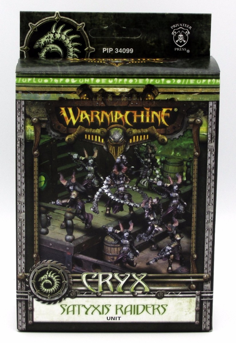 Warmachine PIP34099 Satyxis Raiders Unit (Cryx) Female Pirates