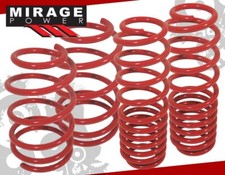 For 2005-2014 Mustang Gt V8 1.5f 2.2r Drop Suspension Lowering Springs Red For 2005-2014 Mustang Gt V8 1.5f 2.2r Drop Suspension Lowering Springs Red