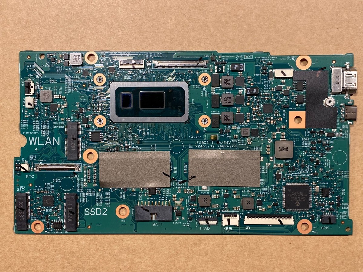 NEW Dell Inspiron 13 7386 Motherboard Intel i7-8565U 1.8GHz 16GB