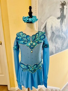 Figure skating competition dress girls 8-10