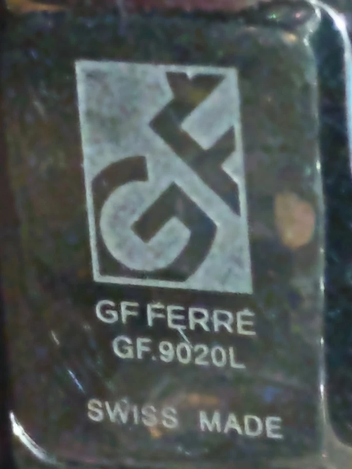 SUPER G.F FERRE WOMEN'S Watch!! HUGE CZs Swiss Made!! Beautiful!! - Image 4 of 4