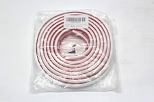 16.5' Peel and Stick Backsplash Tile Edge Trim Self-Adhesive PVC White Durable