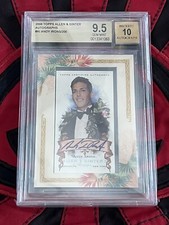 BGS 9.5 AUTO 10 2006 ALLEN GINTER ANDY IRONS MINI AUTOGRAPHED SURF CARD POP 7