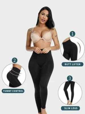 Intimo Modellante Controllo Fermo Imbottito Pantacollant Modellante Levanta Cola Fajas Colombianas - Controllo Alto, Vita Alta La Models - Foto 8