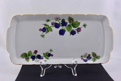 VINTAGE THUN CZECH PORCELAIN 14  SERVING/SANDWICH TRAY - MINT