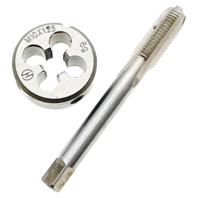 M10 x 1.25 Tap Die Set RH M10x1.25 Thread Tap Die Right Hand HSS Metric