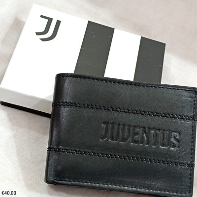 FC JUVENTUS Herren Geldbörse Echtleder