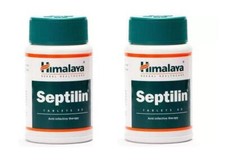  Pack of 2 Himalaya Septilin 60 Tablets Each Anti-Biotic  Immunity