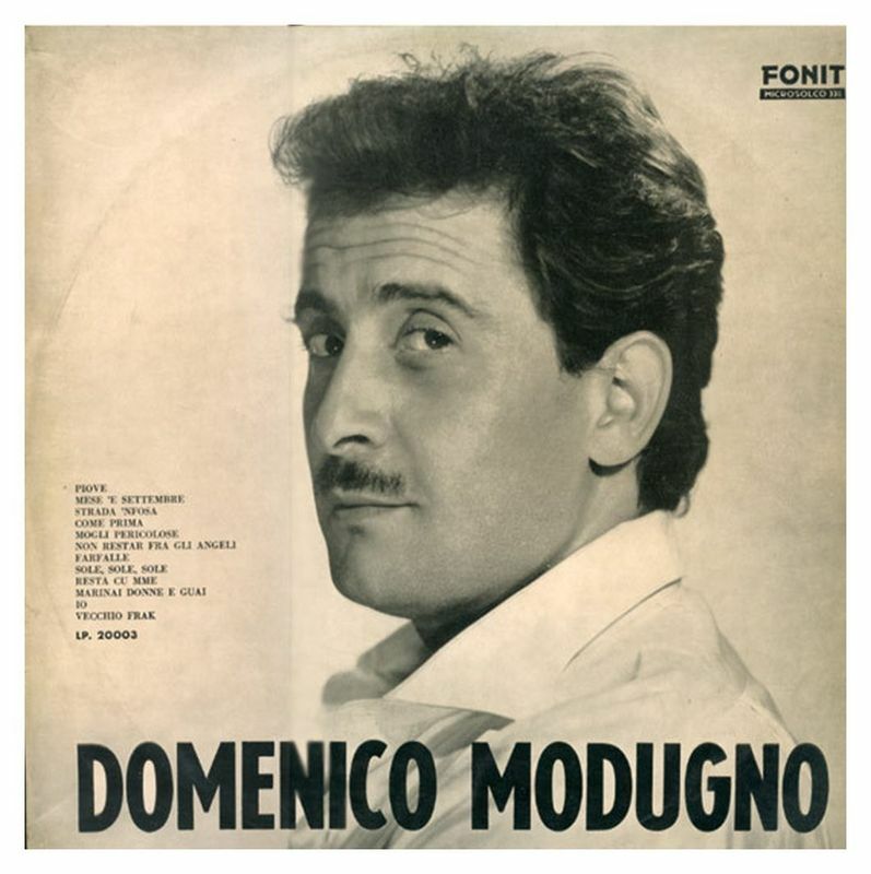 洋楽 Domenico Modugno Canzone Best Library LP Domenico Modugno Canzone Best Library Lp | eBay