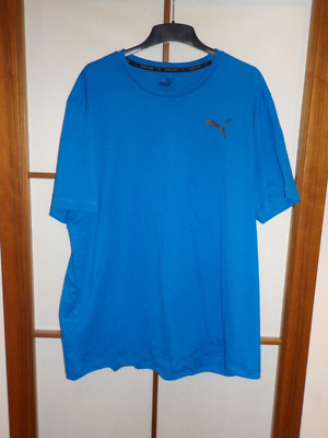 PUMA DRYCELL Active Soft Tee T-Shirt 852522-10 Regular Fit royal blue XXL 2XL